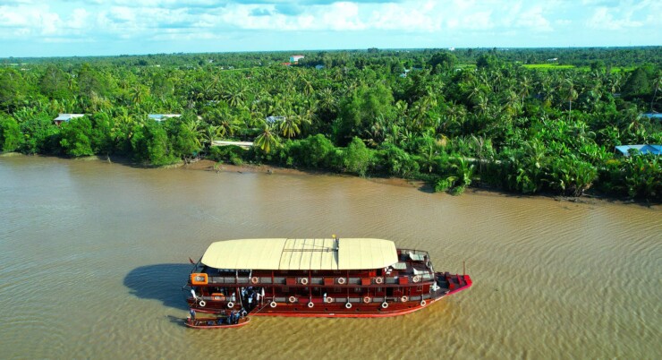Crucero nocturno por el Río Mekong – Delta del Mekong con experiencias únicas