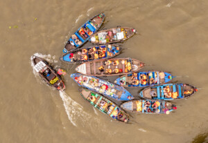 Mercados flotantes Cai Rang