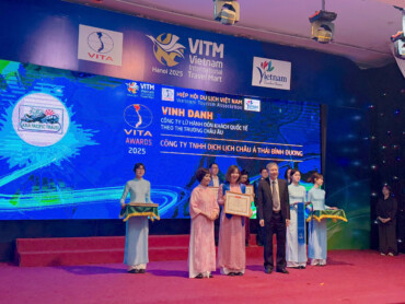 La empresa Asia-Pacific Travel brilla en los Premios de la Asociación de Turismo de Vietnam 2025